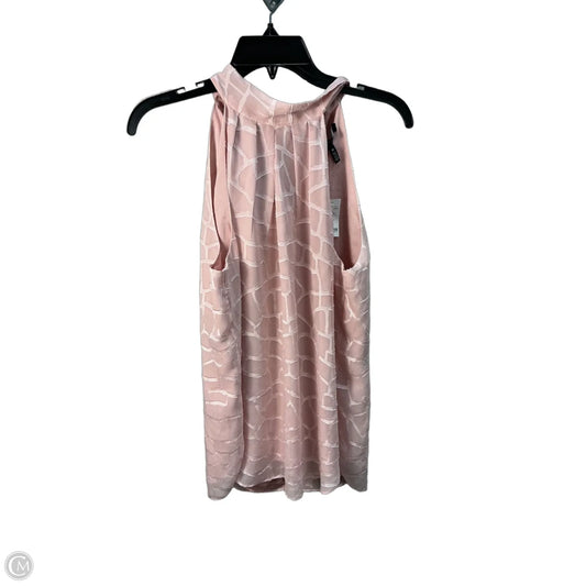 Top Sleeveless By White House Black Market In Pink, Size: M
