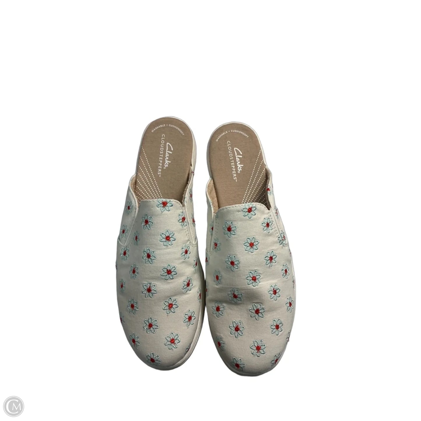 Shoes Flats By Clarks In White, Size: 11