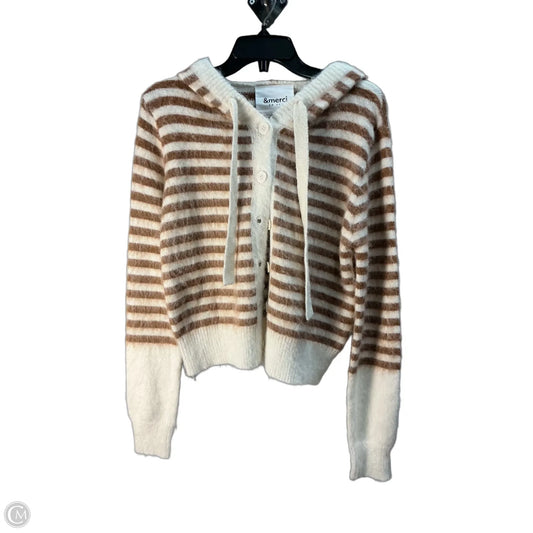 Sweater By &merci In Brown & Cream, Size: S