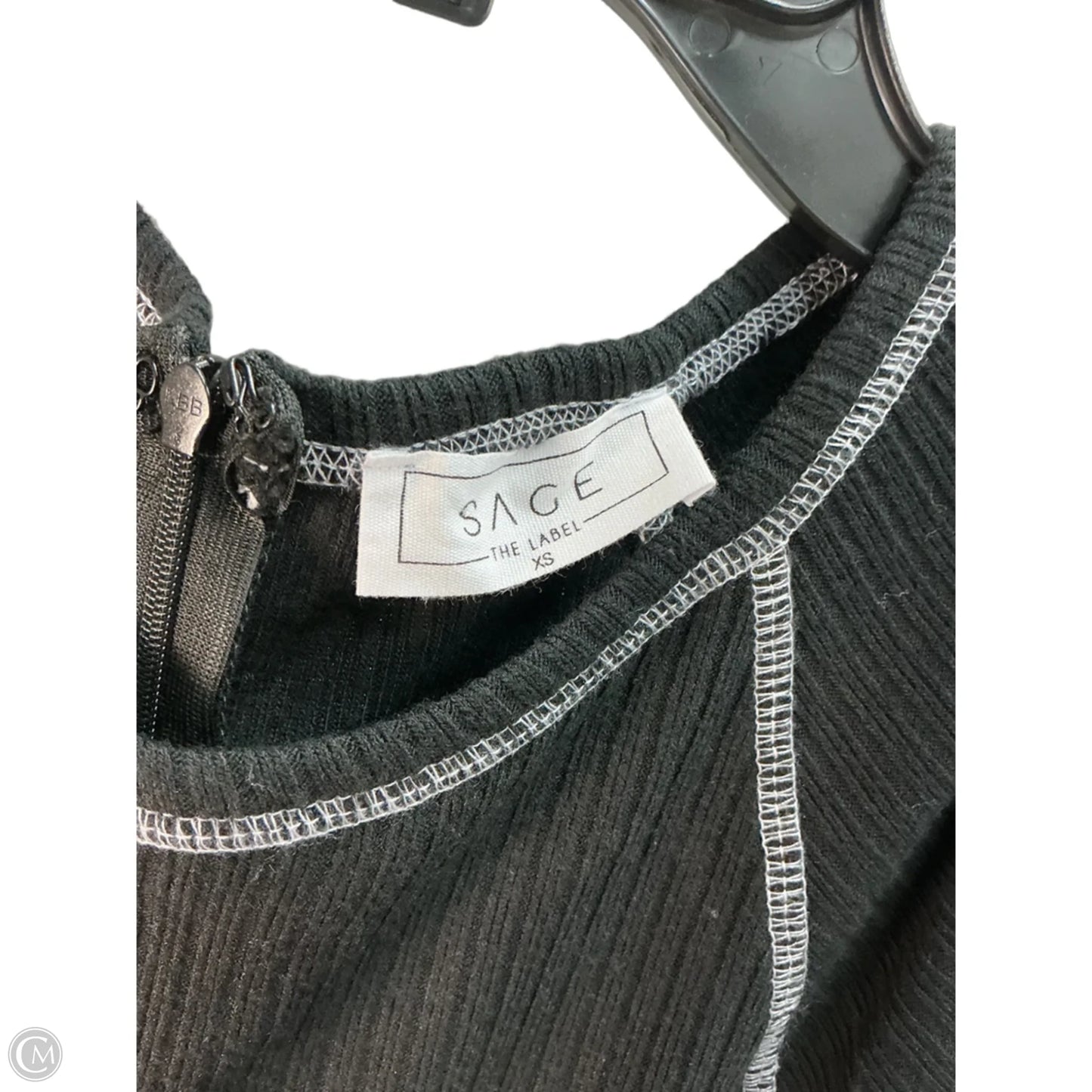 Jumpsuit By Sage In Black, Size: Xs