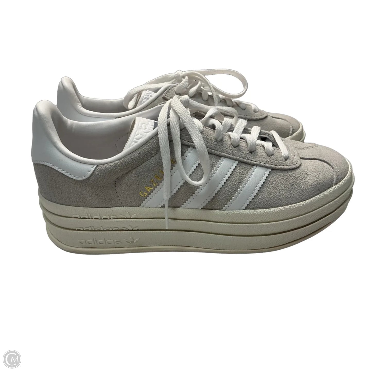 Shoes Sneakers By Adidas In Cream, Size: 5.5