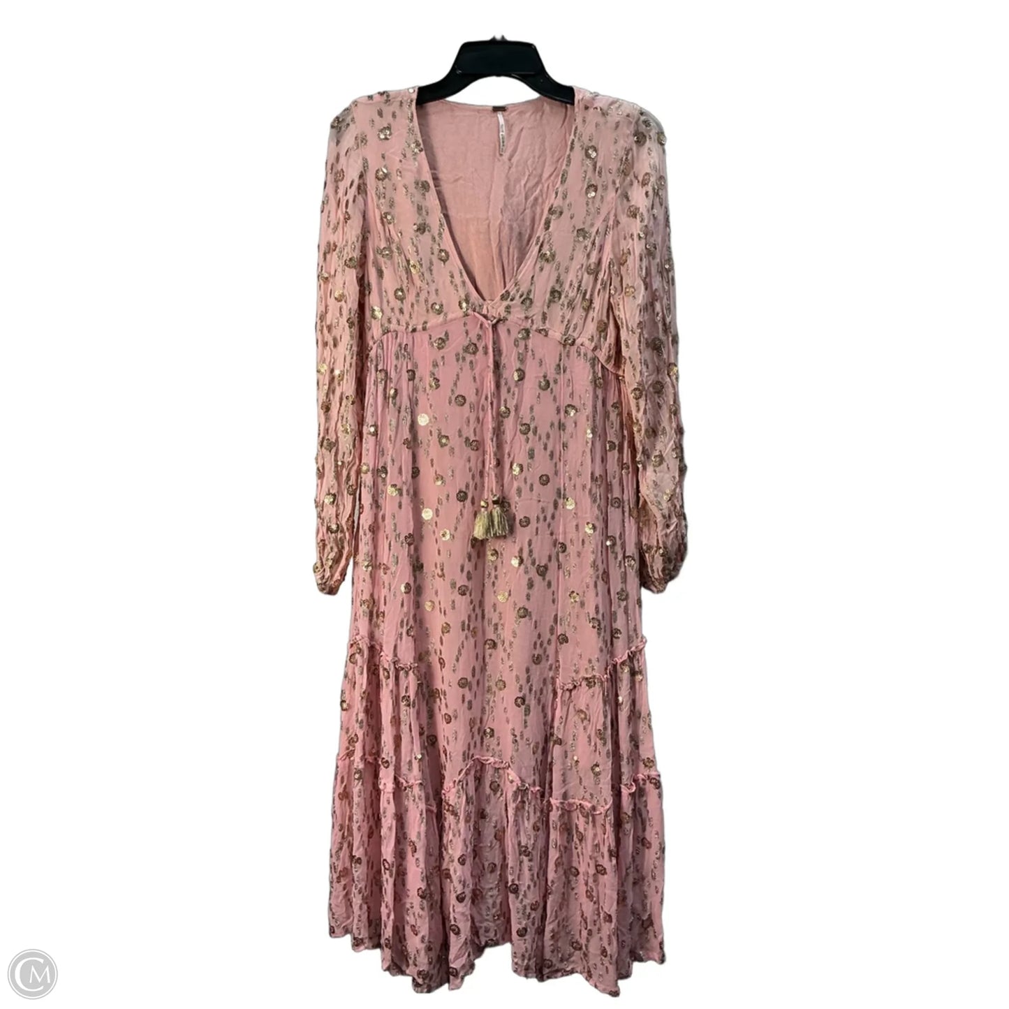 Dress Casual Maxi By Free People In Pink, Size: Xs