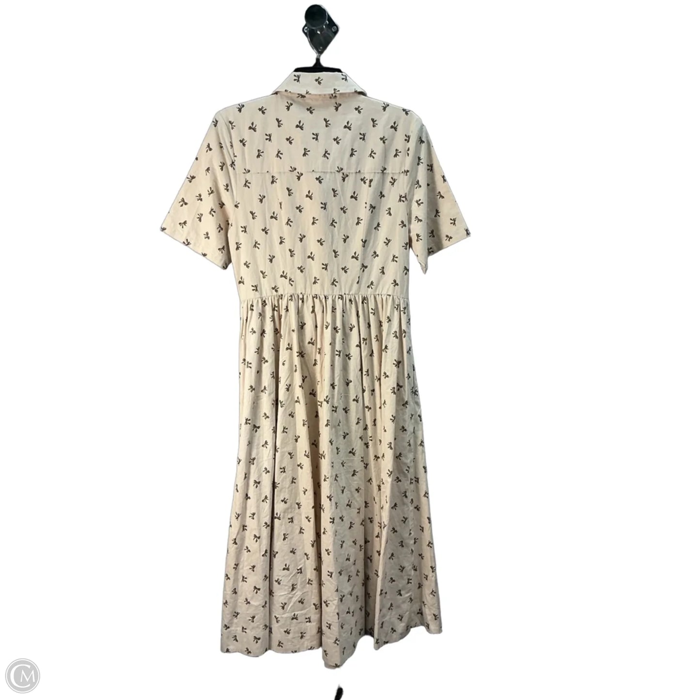 Dress Casual Midi By Flying Tomato In Cream, Size: L