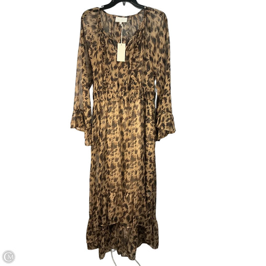 Dress Casual Maxi By Melloday In Animal Print, Size: M