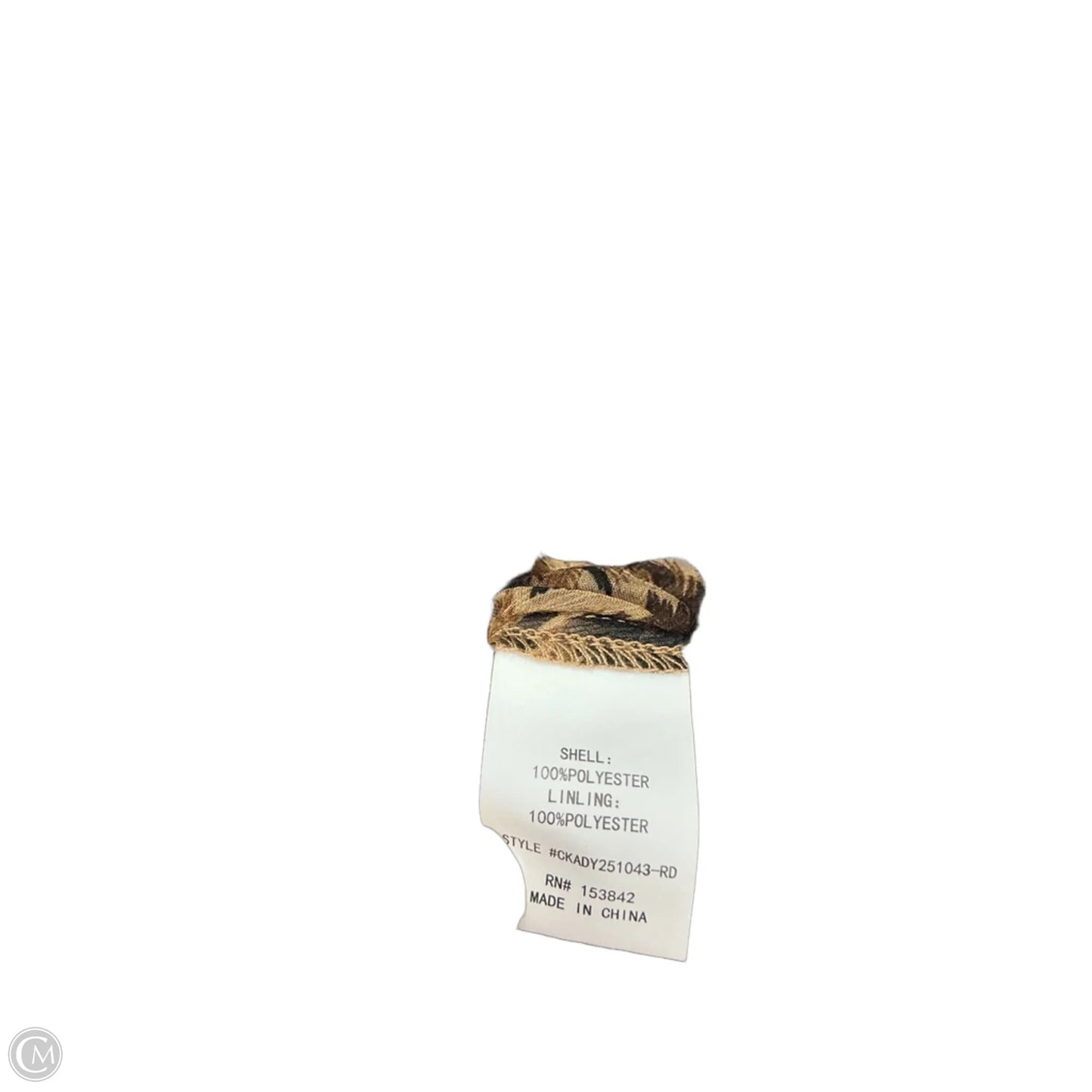 Dress Casual Maxi By Melloday In Animal Print, Size: M