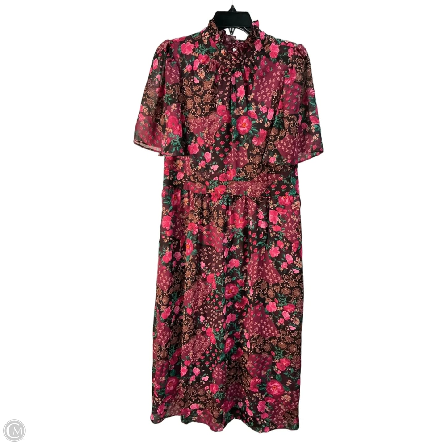 Dress Casual Midi By Julia Jordan In Red, Size: M