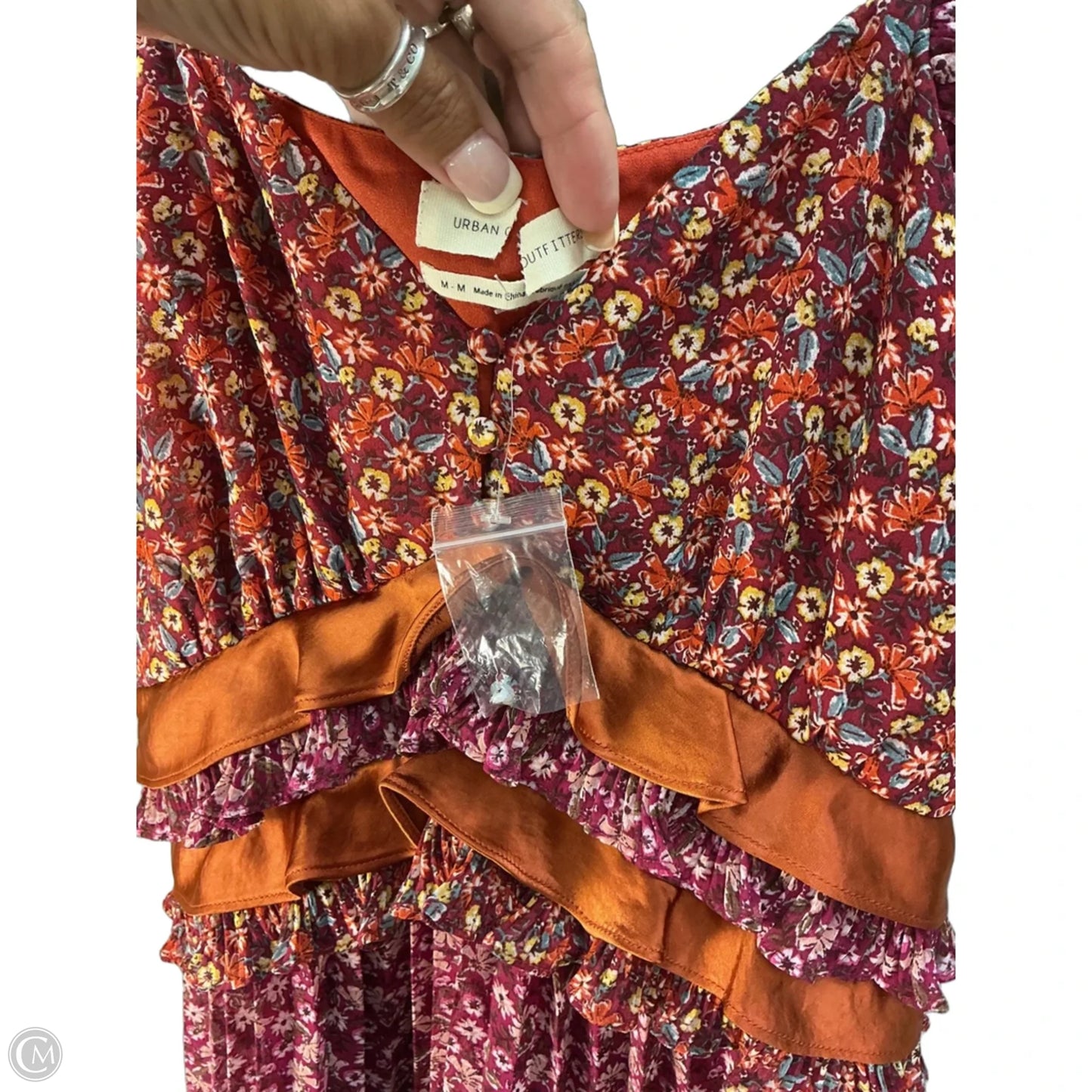 Dress Casual Maxi By Urban Outfitters In Purple, Size: M