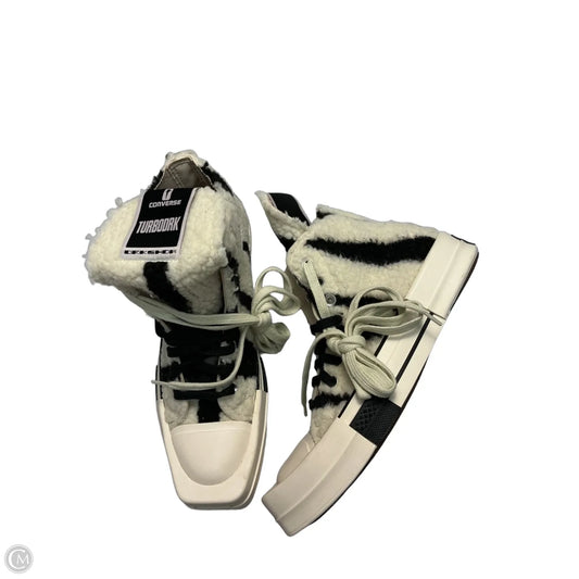 Shoes Sneakers By Converse In Black & Cream, Size: 8.5