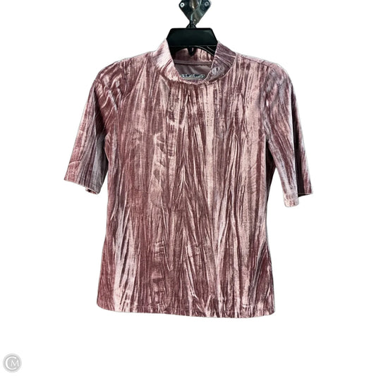 Top Short Sleeve By Pilcro In Pink, Size: Xs