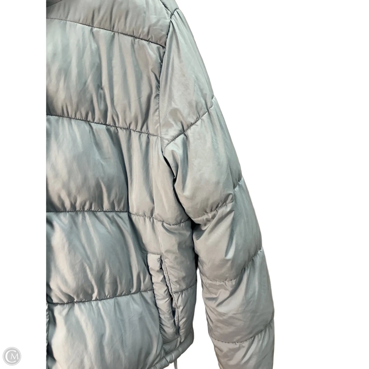 Jacket Puffer & Quilted By Loft In Blue, Size: S