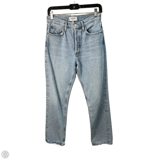 Jeans Straight By Agolde In Blue, Size: 2