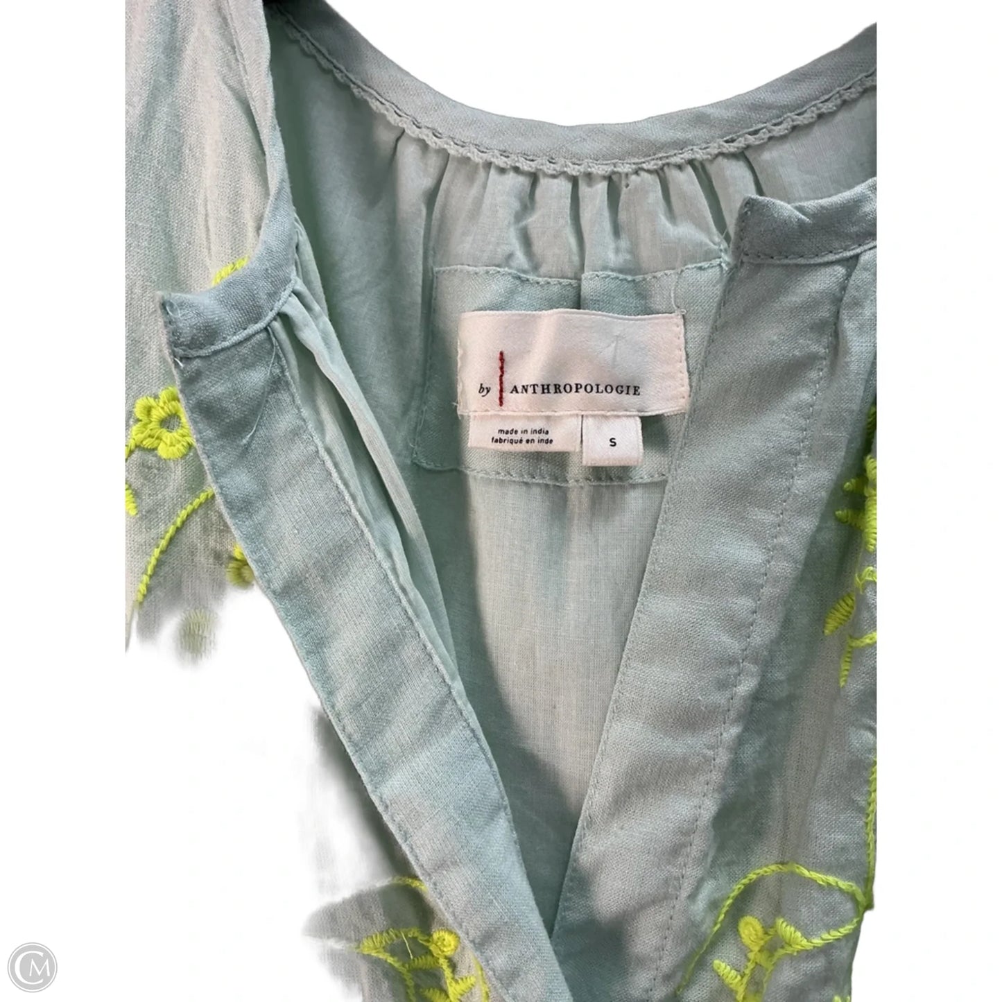 Dress Casual Midi By Anthropologie In Green, Size: S