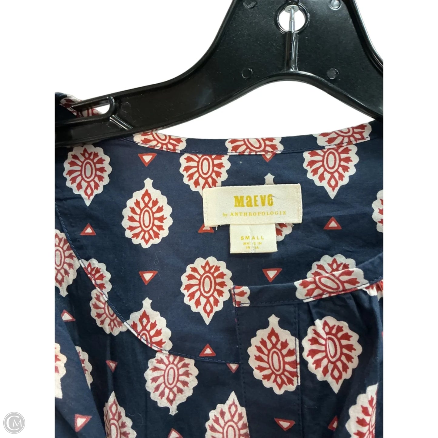 Dress Casual Maxi By Maeve In Blue, Size: S