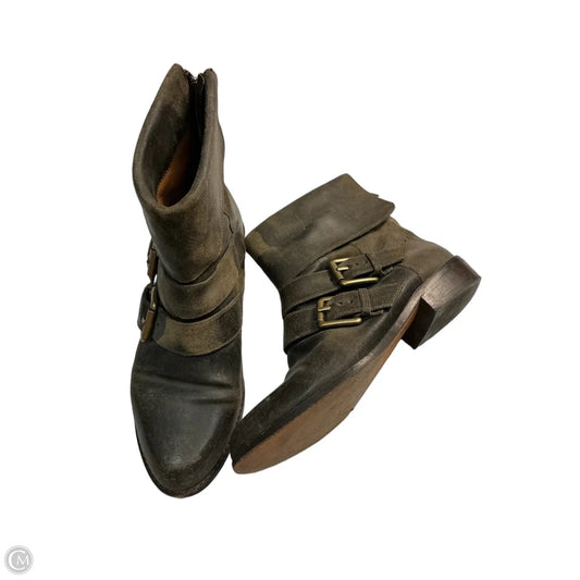 Boots Ankle Heels By Michael By Michael Kors In Brown, Size: 7