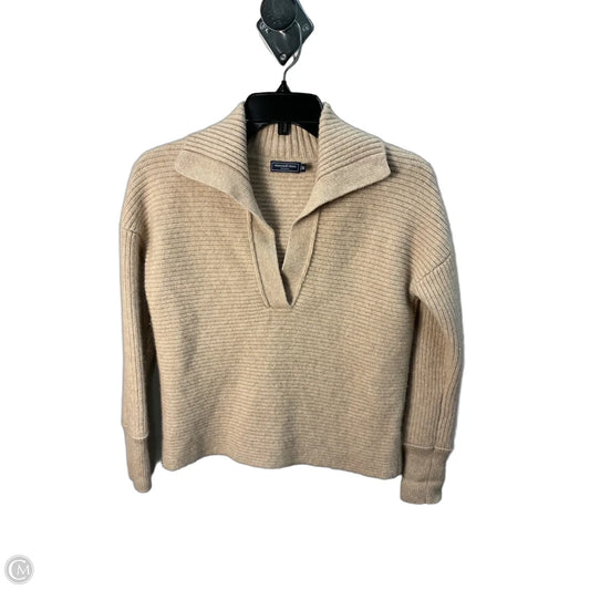 Sweater Cashmere By Vineyard Vines In Beige, Size: Xs