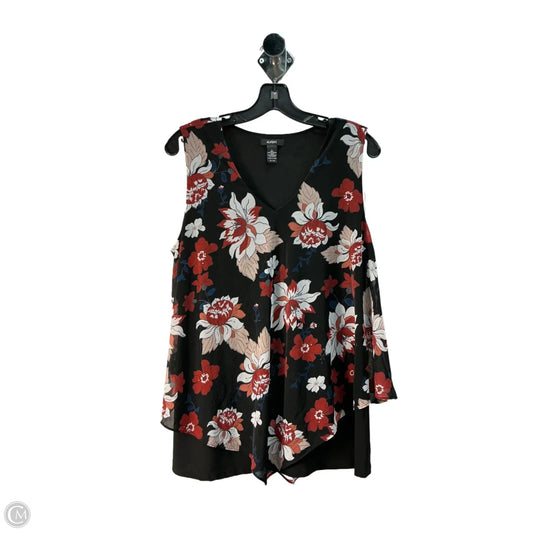 Top Sleeveless By Alfani In Black, Size: L