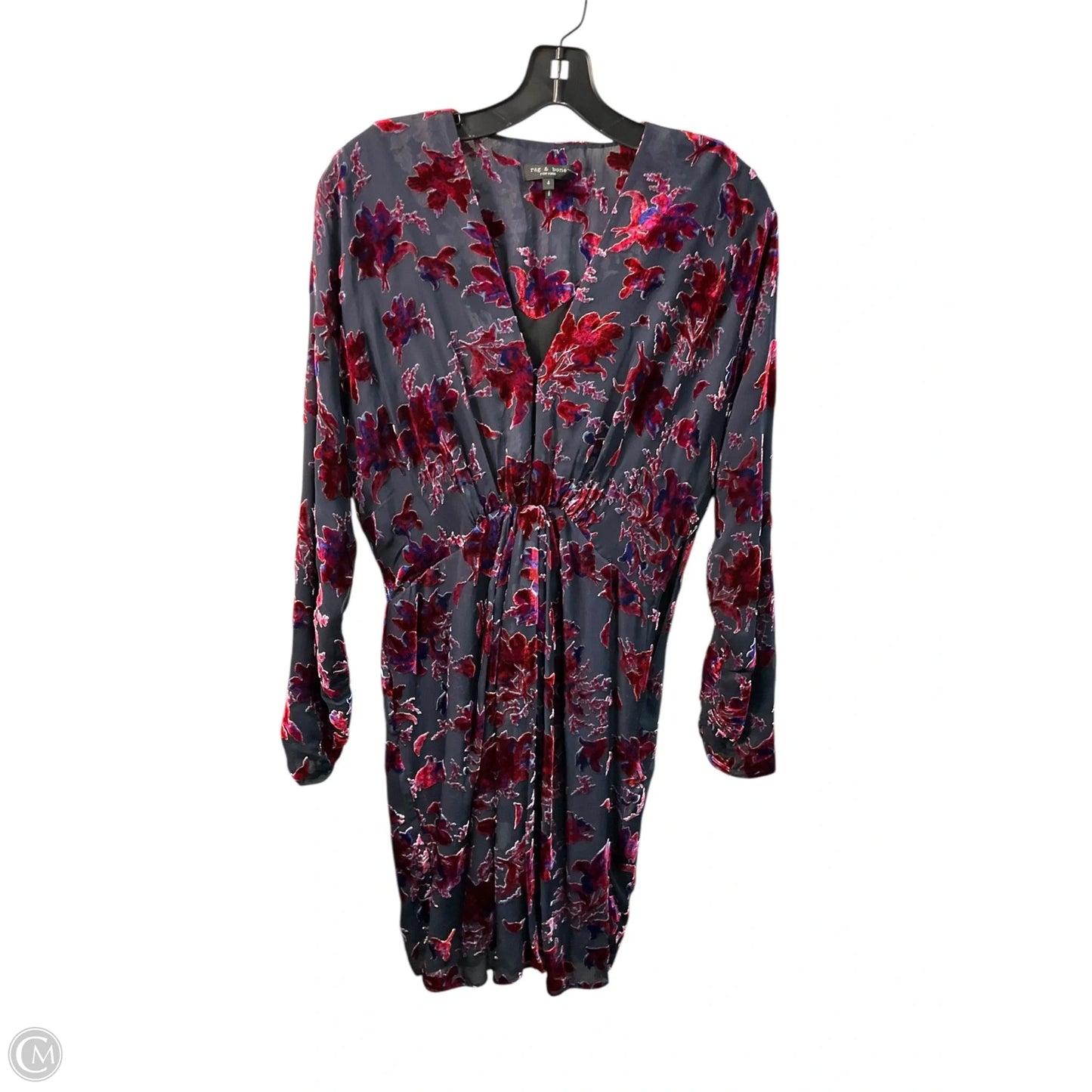 Dress Casual Midi By Rag And Bone In Red, Size: 4