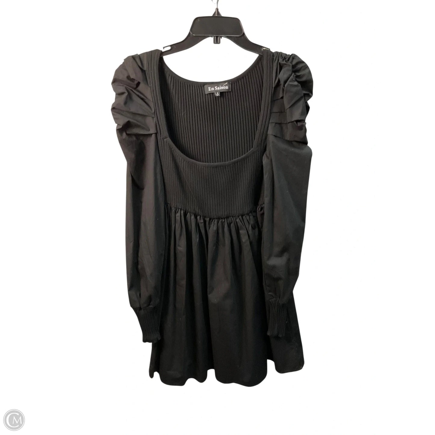 Dress Casual Midi By En Saison In Black, Size: S