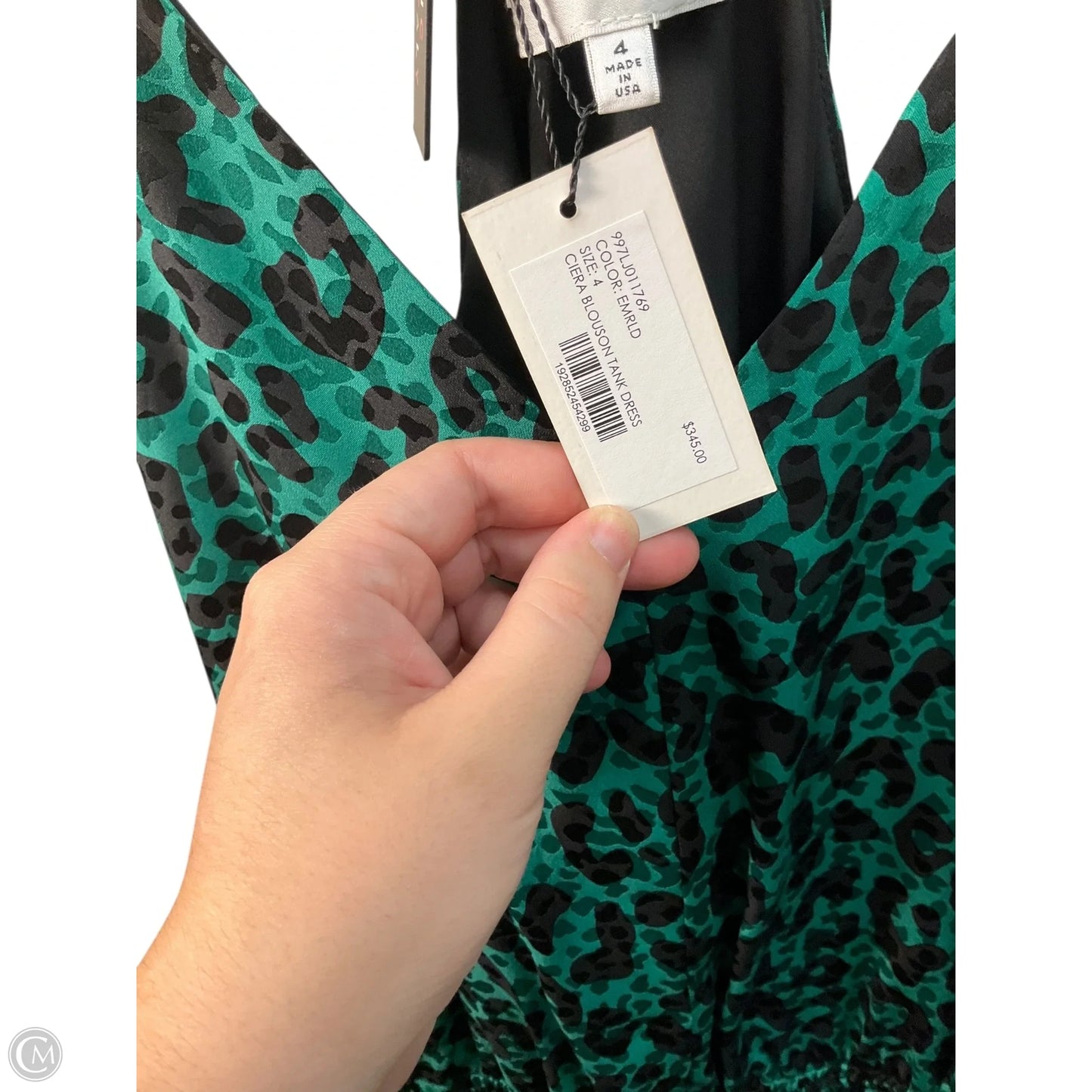Dress Designer By Milly In Animal Print, Size: 4