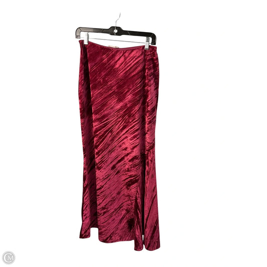 Skirt Maxi By Free People In Red, Size: Xs