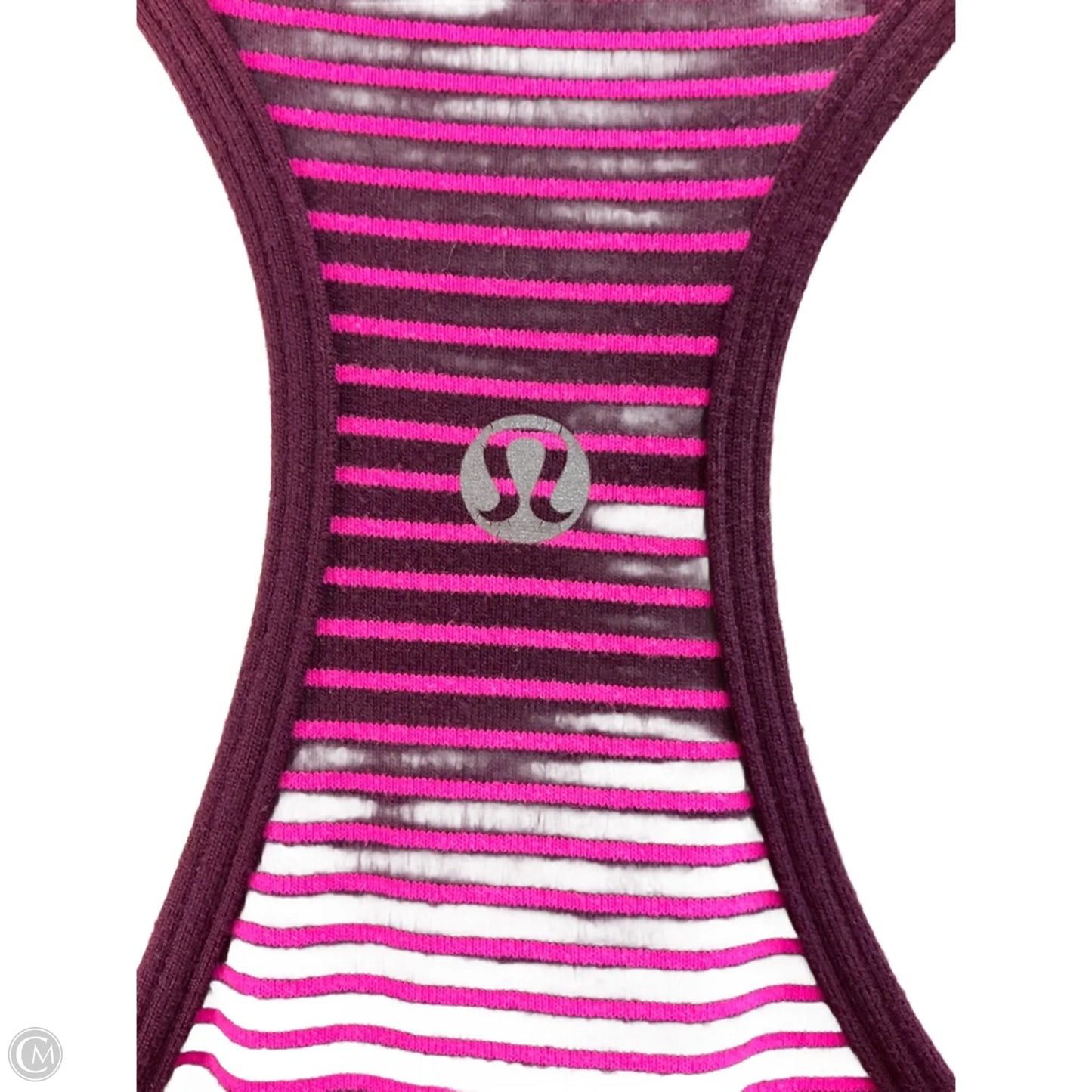 Athletic Tank Top By Lululemon In Pink, Size: M