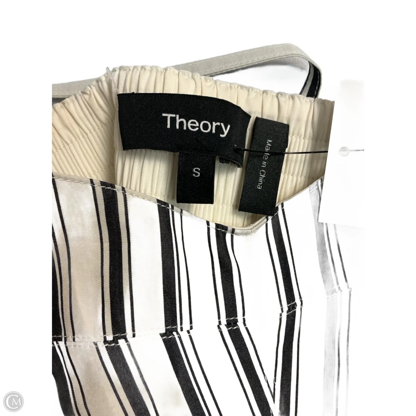 Top Sleeveless By Theory In White, Size: S