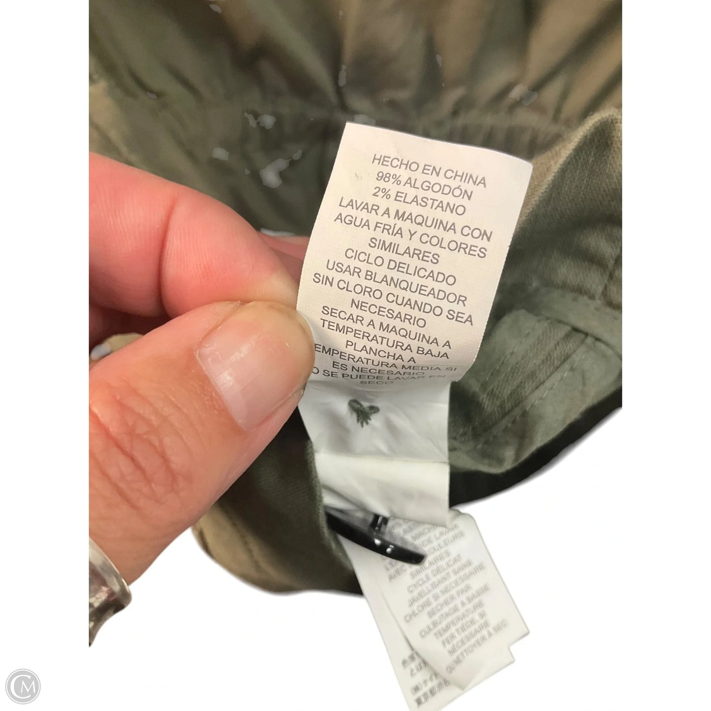 Jacket Designer By Kate Spade In Green, Size: M