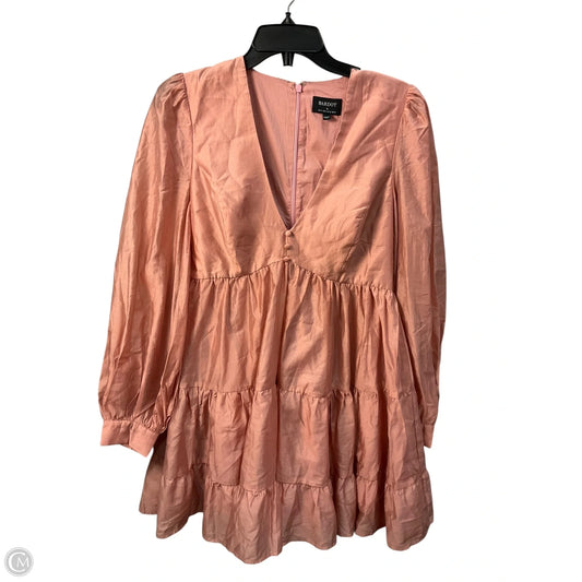 Dress Casual Midi By Bardot In Pink, Size: M