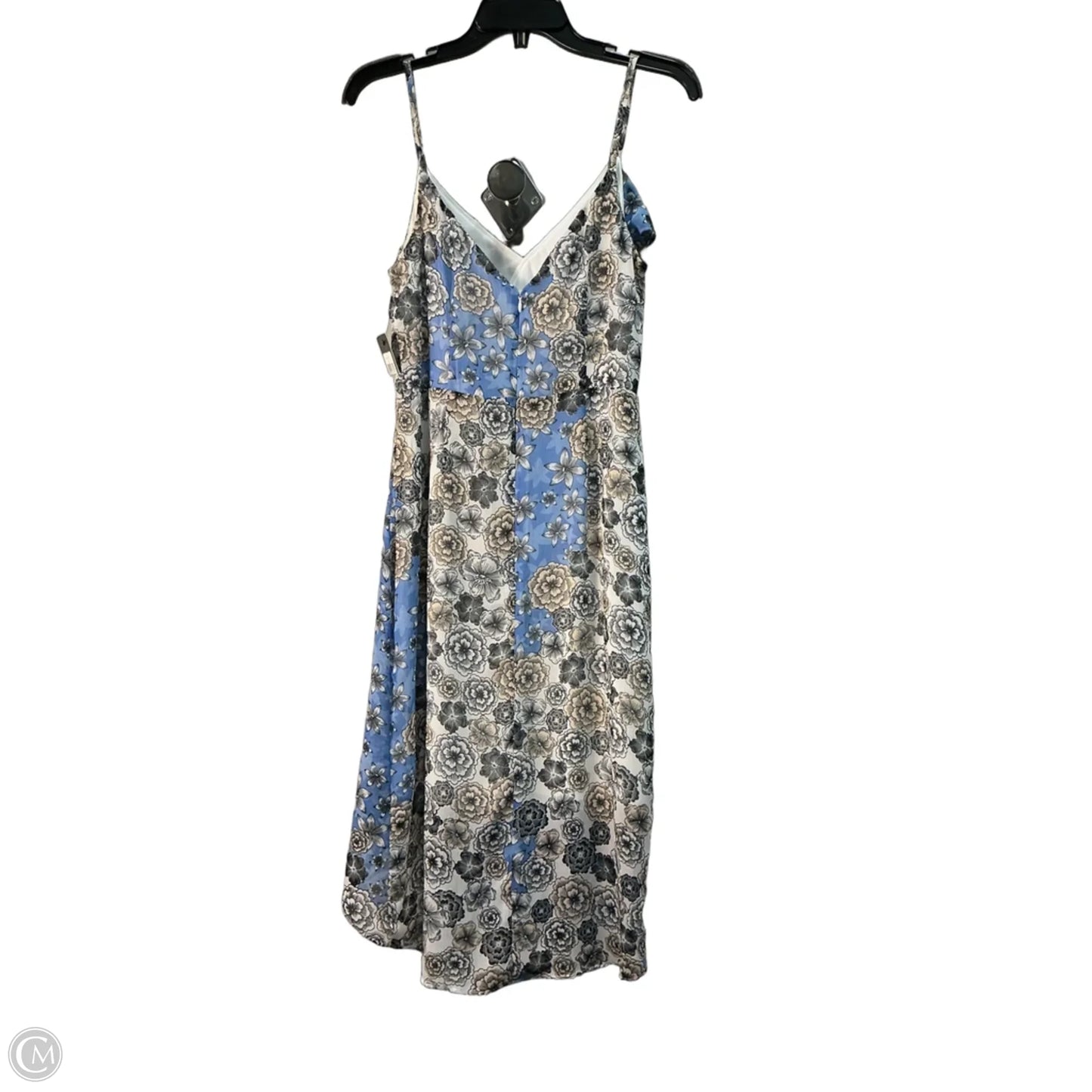 Dress Casual Maxi By Guess In Blue, Size: 8