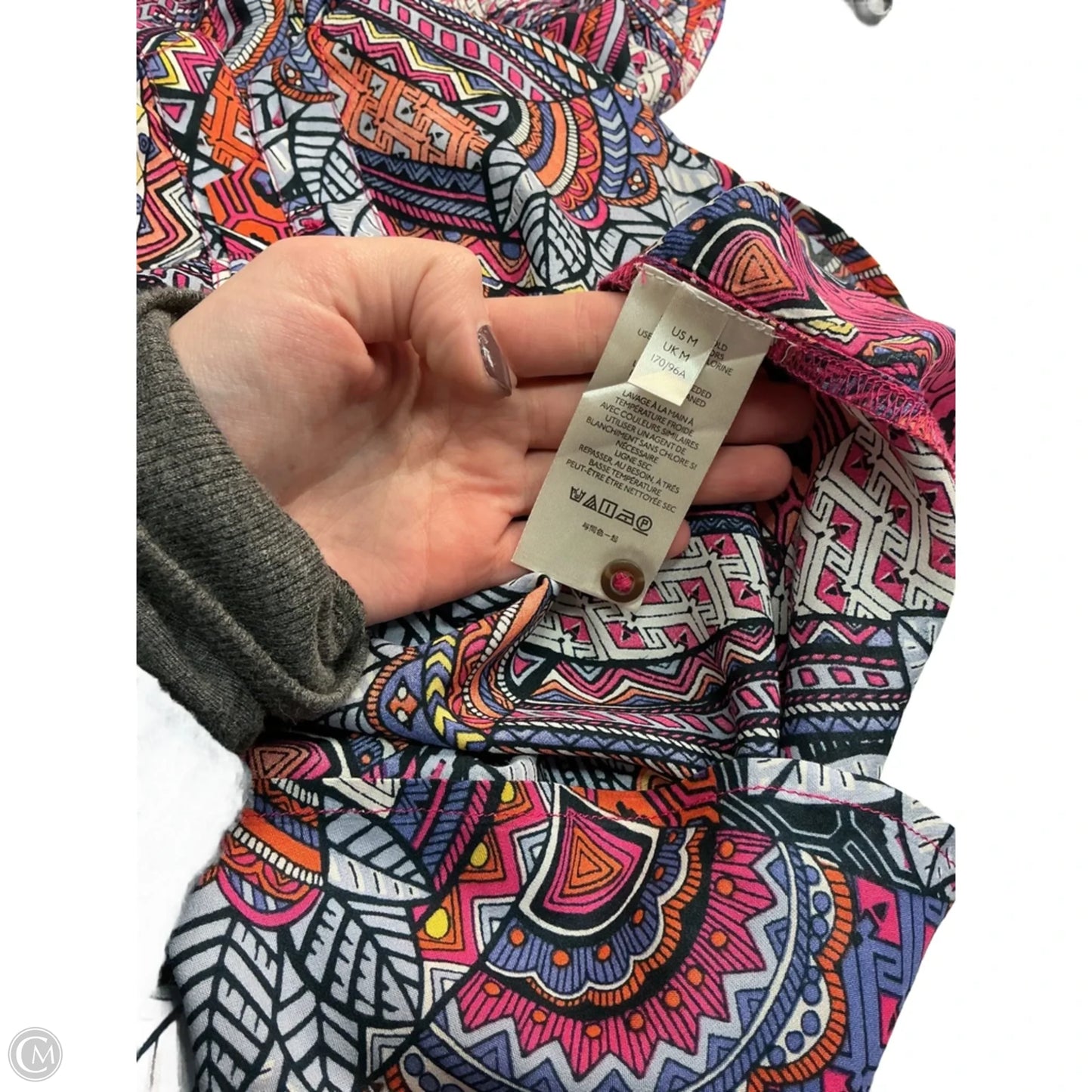 Top Sleeveless By Maeve In Multi-colored, Size: M