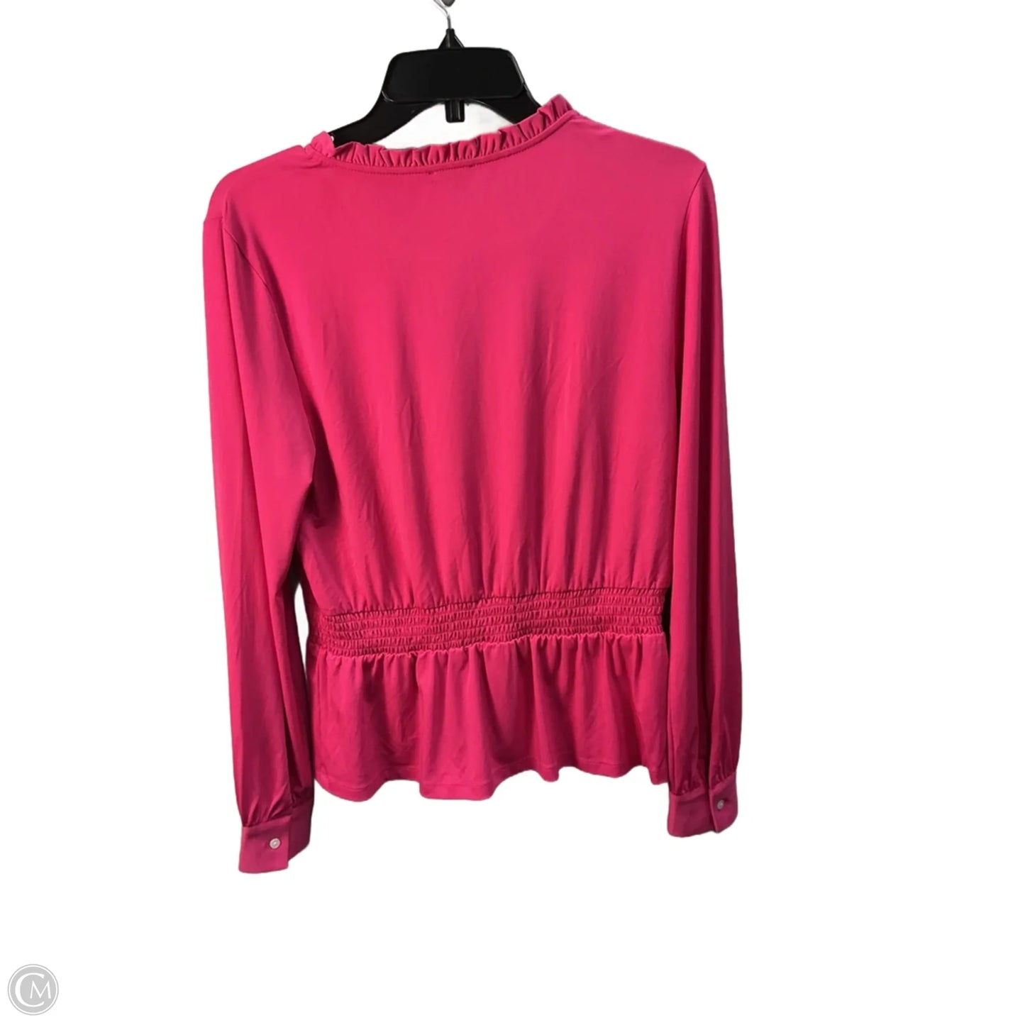 Top Long Sleeve By Ann Taylor In Pink, Size: Xs