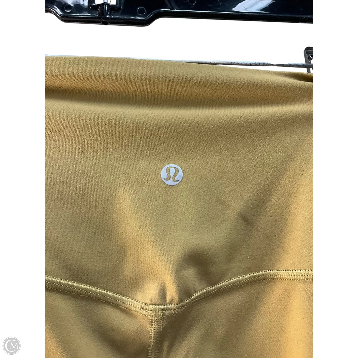 Athletic Leggings By Lululemon In Yellow, Size: 4