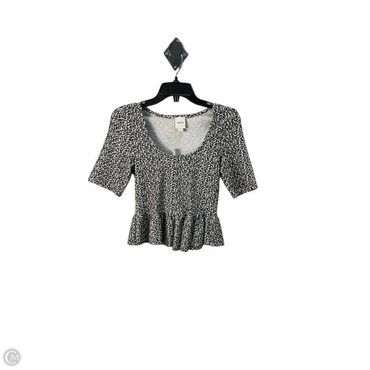 Top Short Sleeve By Maeve In Animal Print, Size: Xs