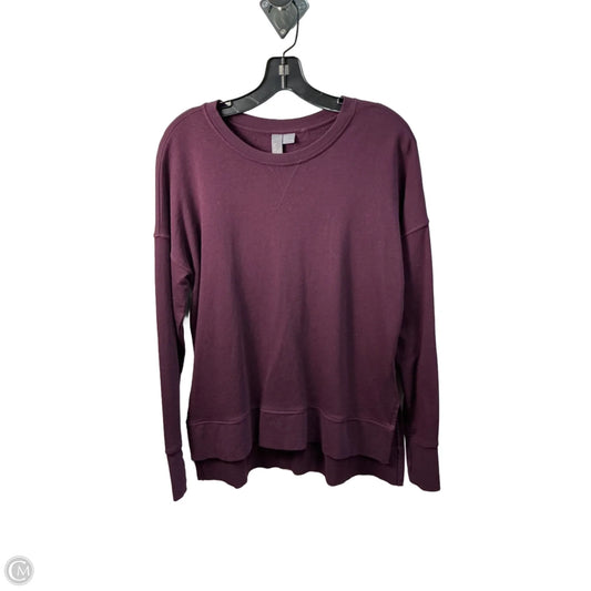 Athletic Sweatshirt Crewneck By Sweaty Betty In Purple, Size: S