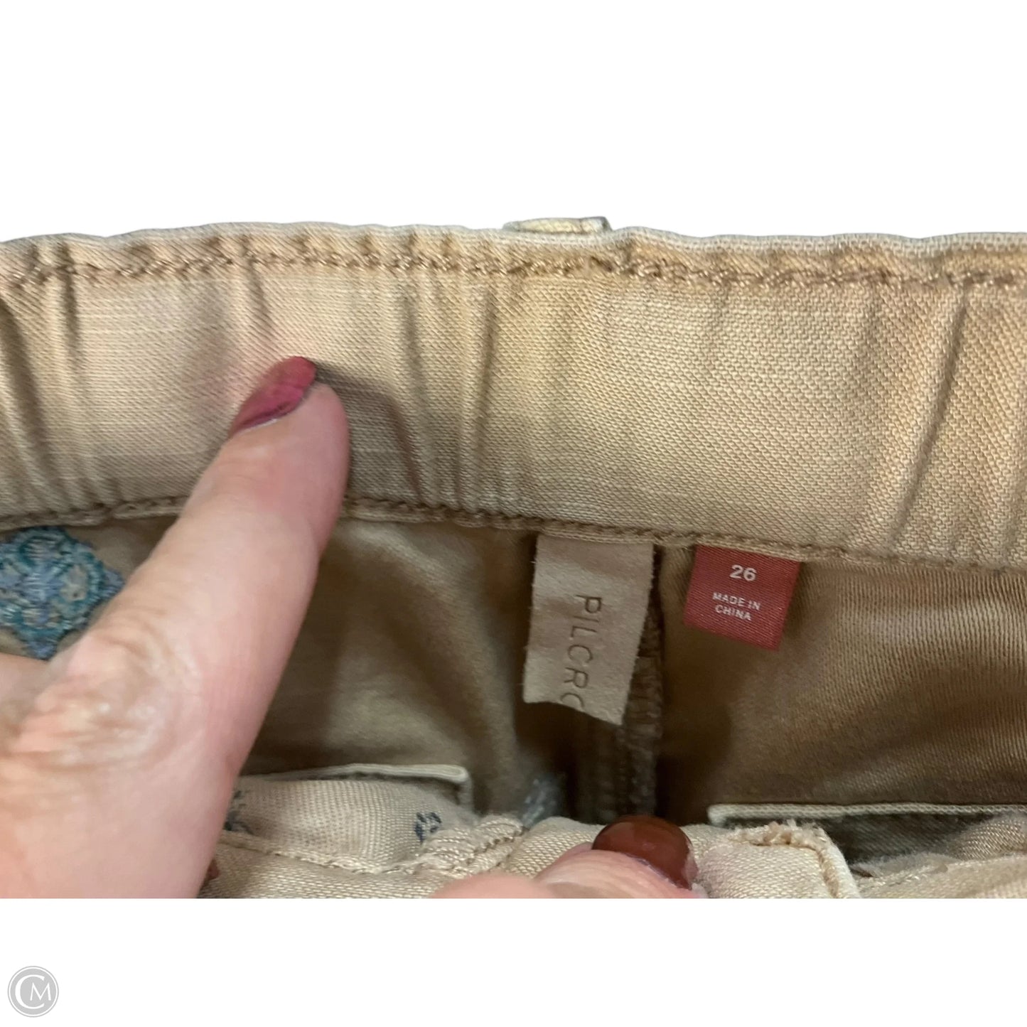 Pants Cargo & Utility By Pilcro In Cream, Size: 2