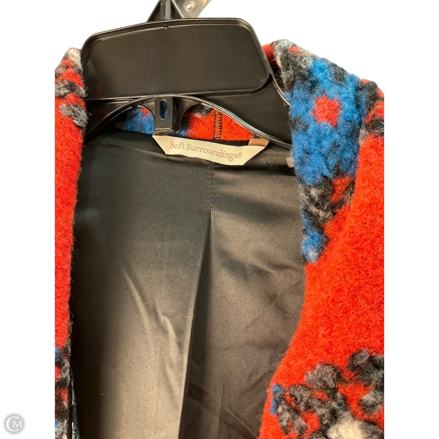 Jacket Faux Fur & Sherpa By Soft Surroundings In Red, Size: M