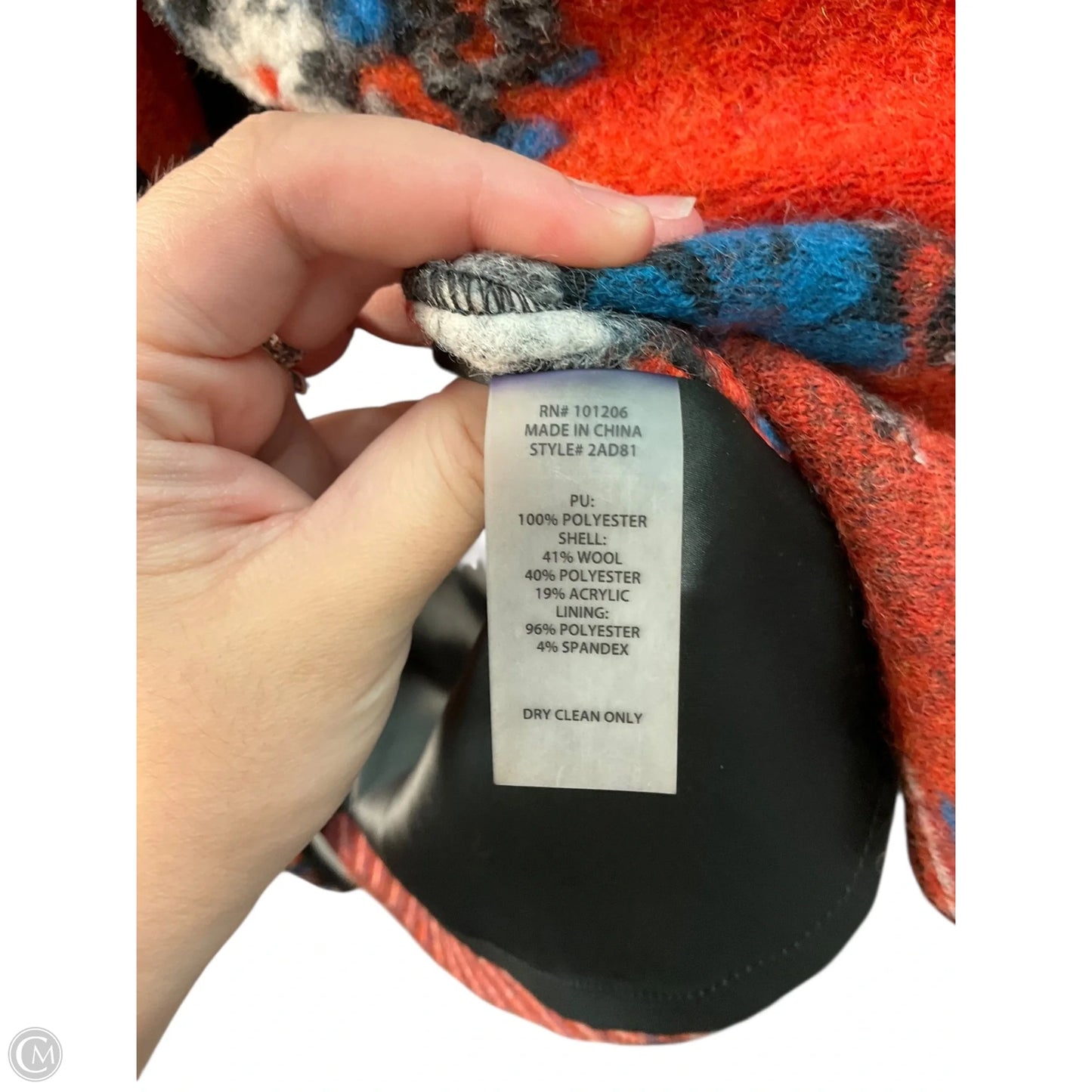 Jacket Faux Fur & Sherpa By Soft Surroundings In Red, Size: M