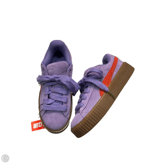 Shoes Sneakers By Puma In Purple, Size: 9