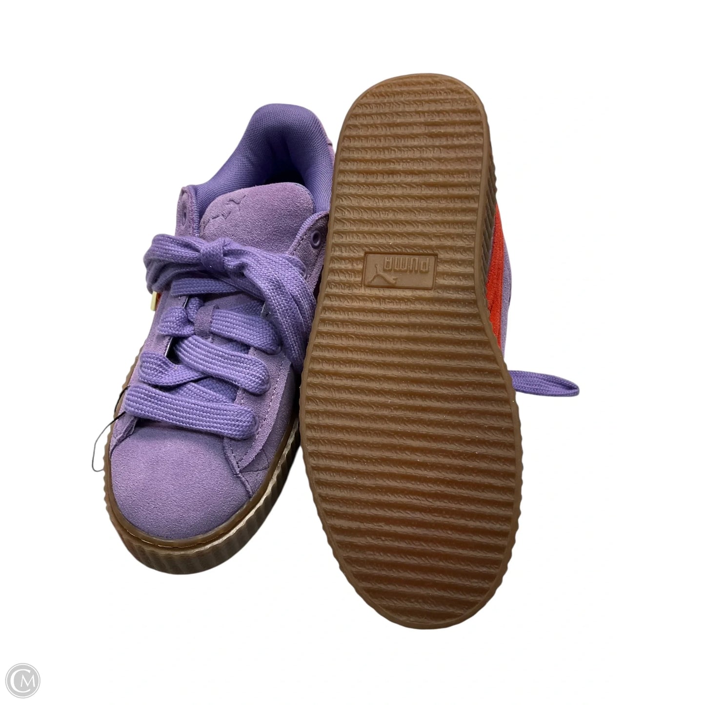 Shoes Sneakers By Puma In Purple, Size: 9