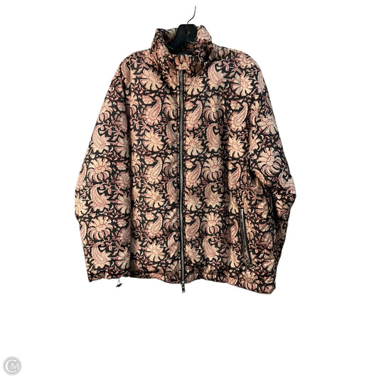 Jacket Puffer & Quilted By Antik Batik In Floral Print, Size: Xl
