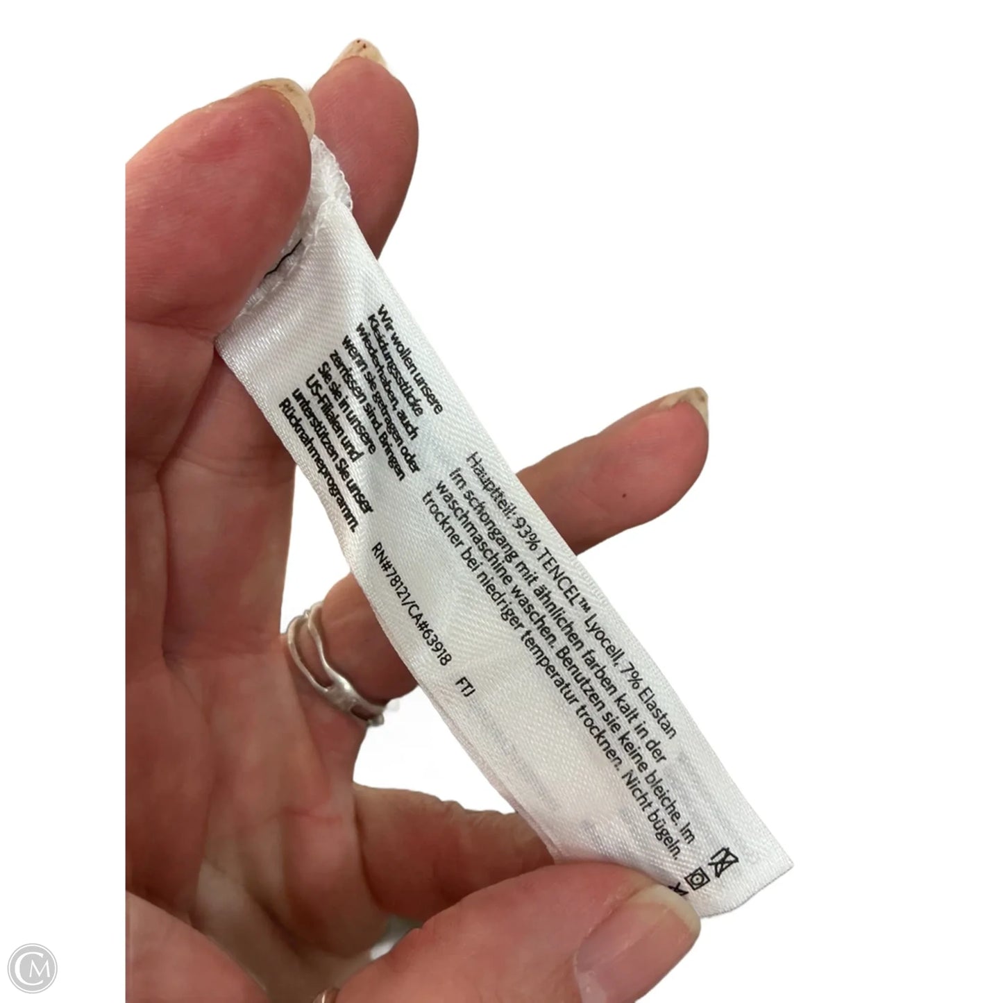 Top Short Sleeve Basic By Eileen Fisher In White, Size: Xs