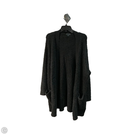 Sweater Cardigan By Barefoot Dreams In Black, Size: 1x