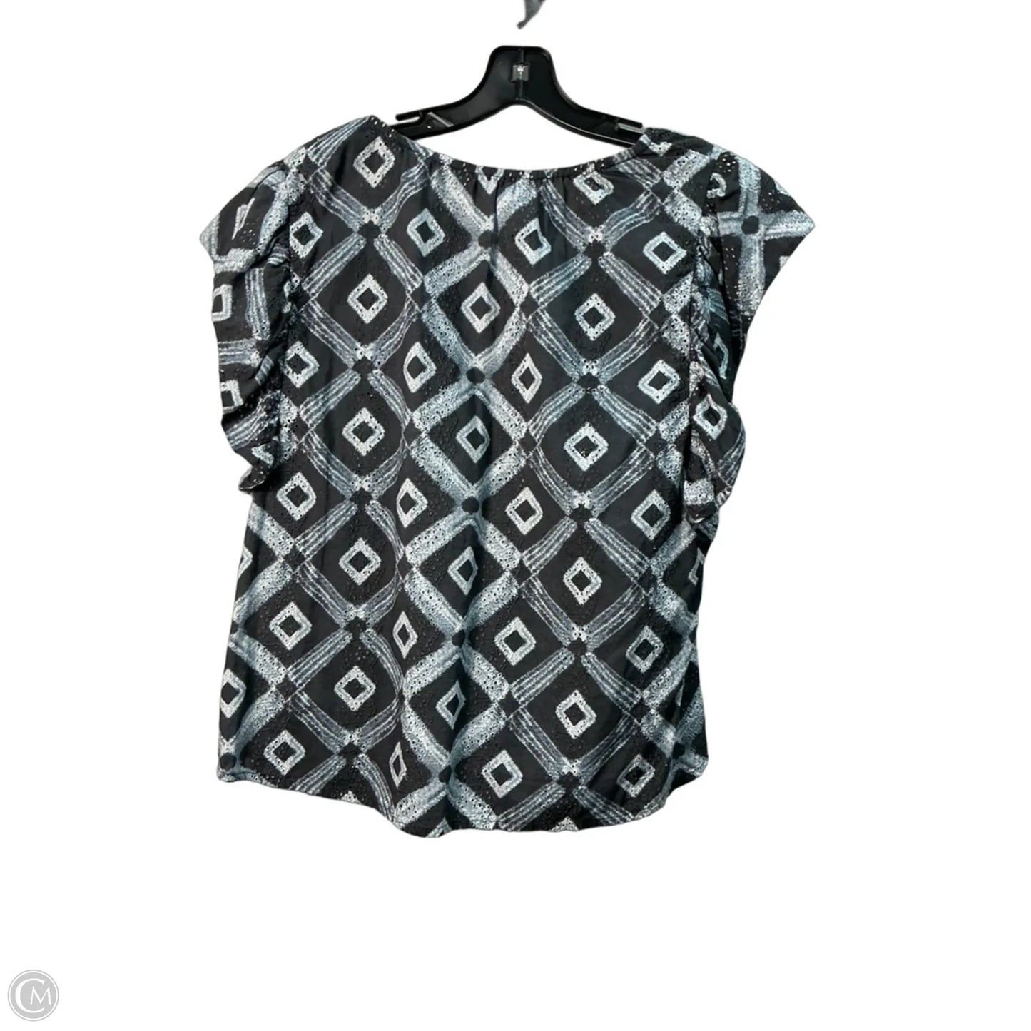 Top Sleeveless By Evereve In Blue, Size: L
