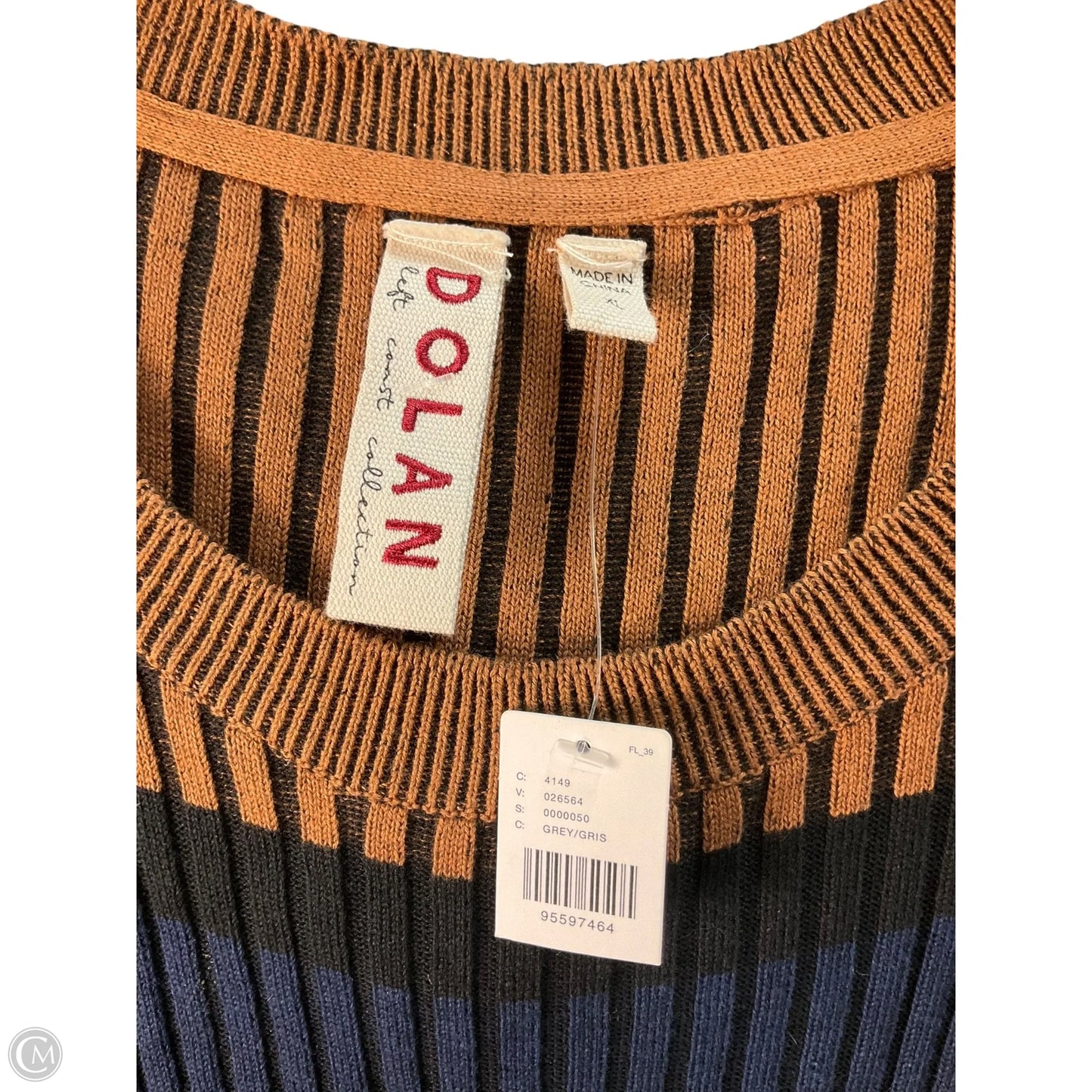 Dress Casual Maxi By Dolan Left Coast In Multi-colored, Size: Xl