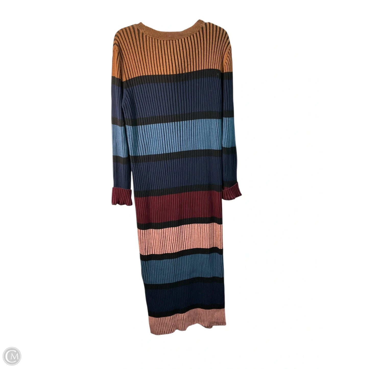 Dress Casual Maxi By Dolan Left Coast In Multi-colored, Size: Xl