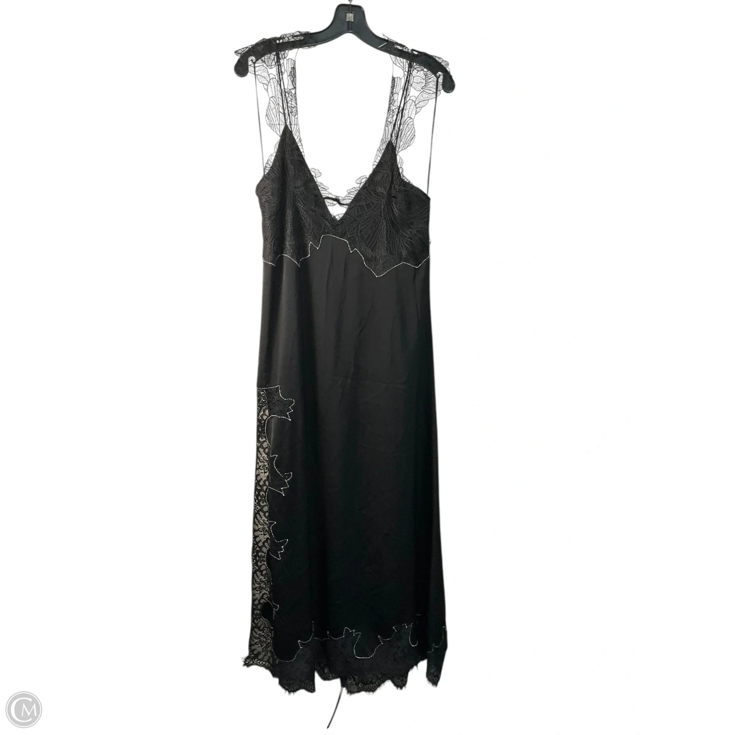 Dress Casual Maxi By Zara In Black, Size: S