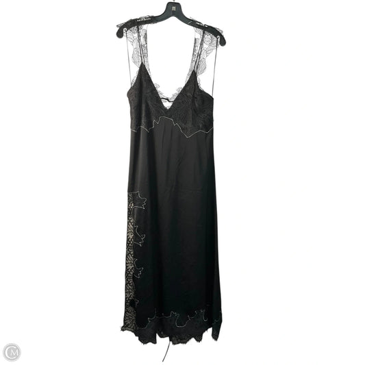 Dress Casual Maxi By Zara In Black, Size: S