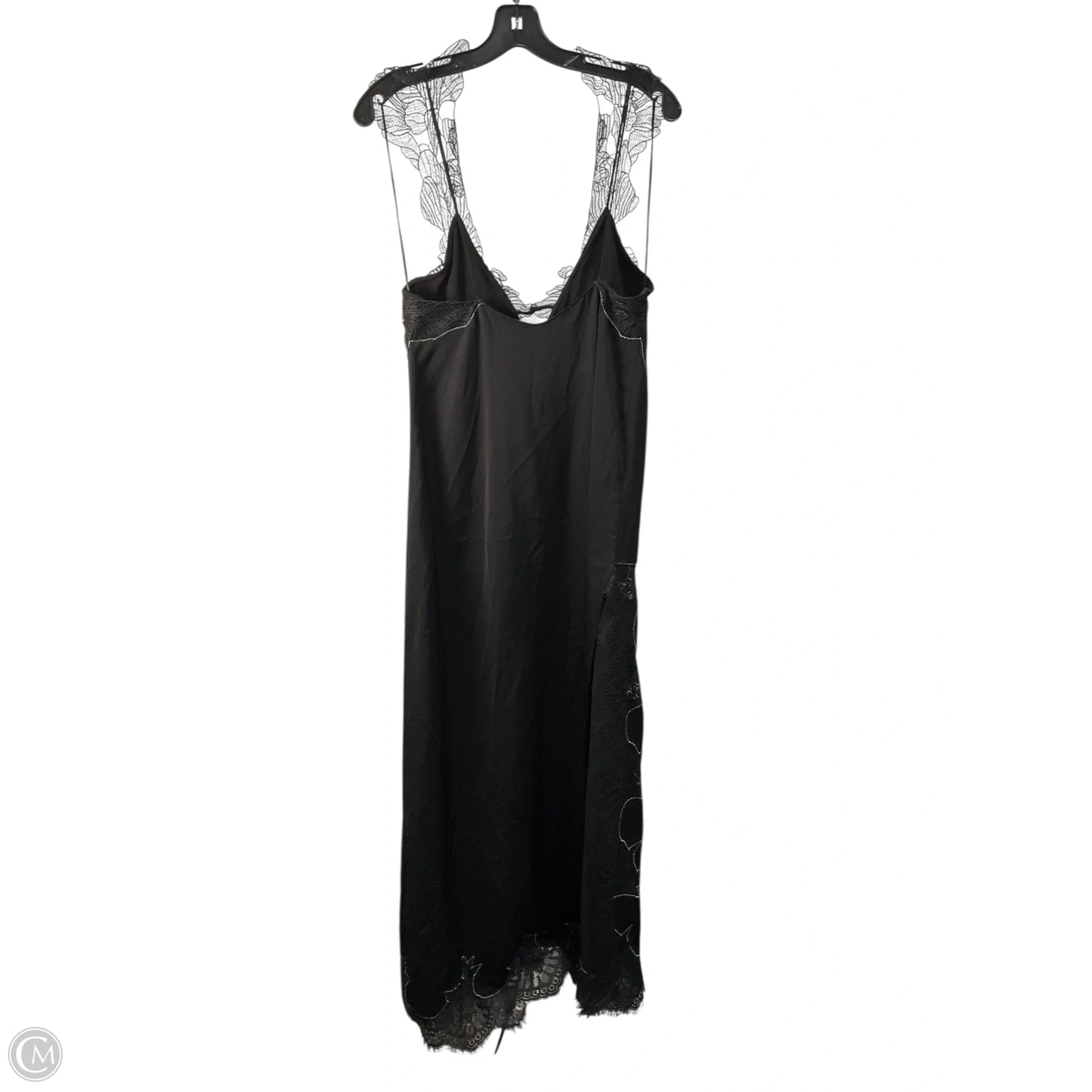 Dress Casual Maxi By Zara In Black, Size: S