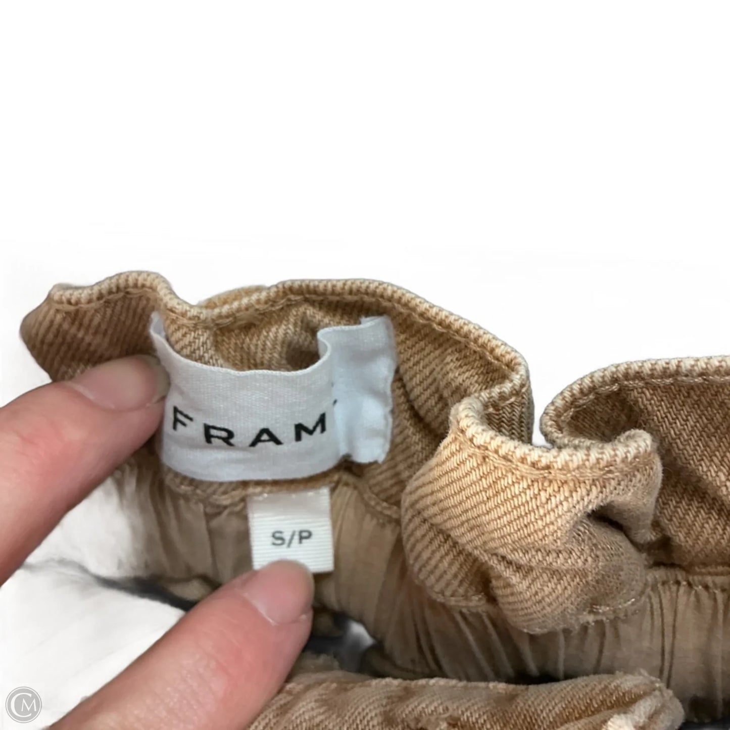 Shorts By Frame In Tan, Size: S