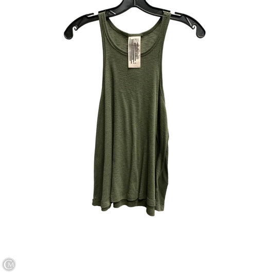 Top Sleeveless Basic By Free People In Green, Size: M